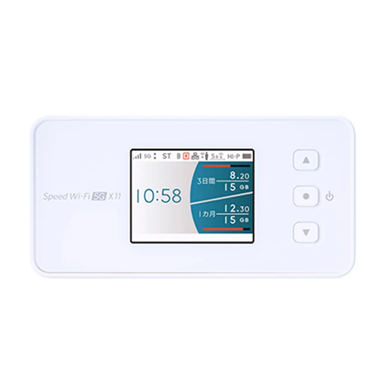 مودم روتر 4G/5G قابل حمل ان ای سی مدل Speed Wi-Fi 5G X11 به همراه سیم کارت همراه اول 3 گیگ سه ماهه