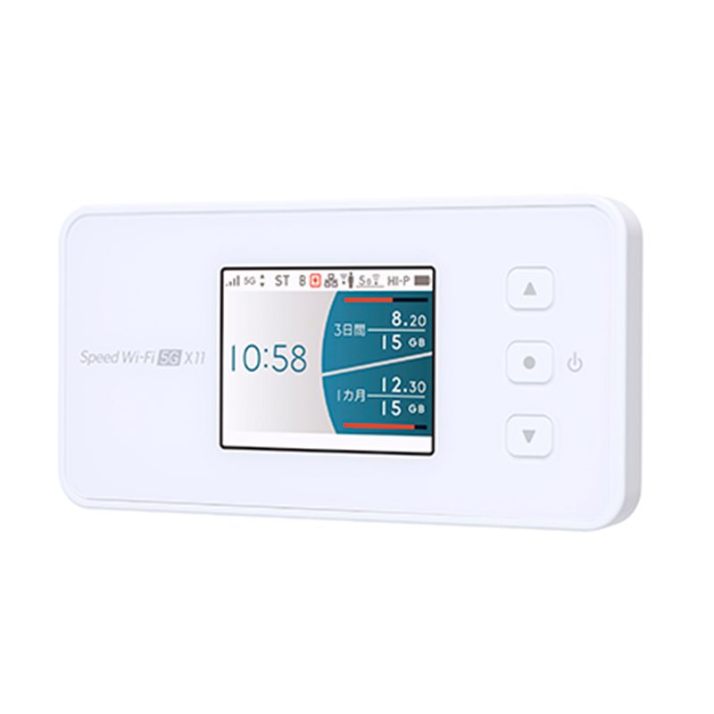 مودم روتر 4G/5G قابل حمل ان ای سی مدل Speed Wi-Fi 5G X11 به همراه سیم کارت آسیاتک 30 گیگ سه ماهه