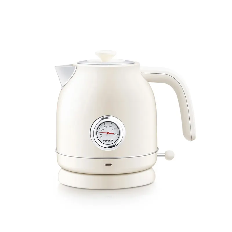 کتری برقی شیائومی QCOOKER Retro Electric Kettle Stainless Steel
