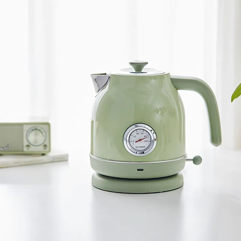 کتری برقی شیائومی QCOOKER Retro Electric Kettle Stainless Steel