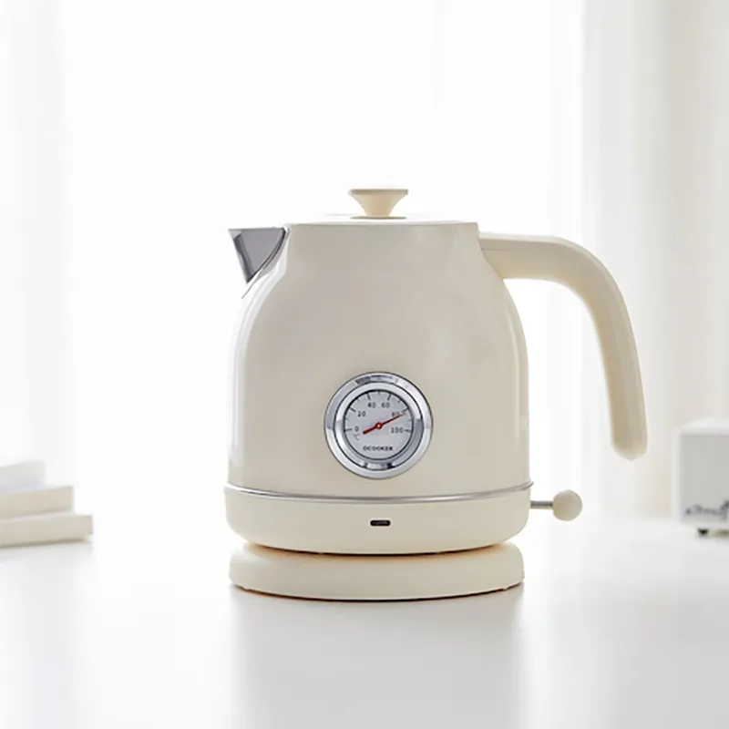 کتری برقی شیائومی QCOOKER Retro Electric Kettle Stainless Steel
