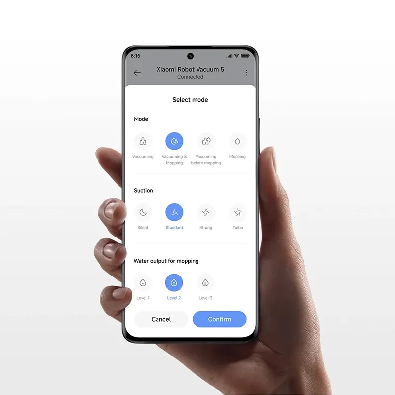 جارو رباتیک شیائومی مدل Xiaomi Robot Vacuum 5