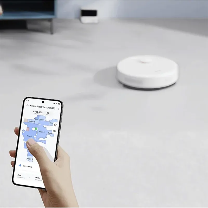 جارو رباتیک شیائومی مدل XIAOMI Robot Vacuum S40C (بسته باز)
