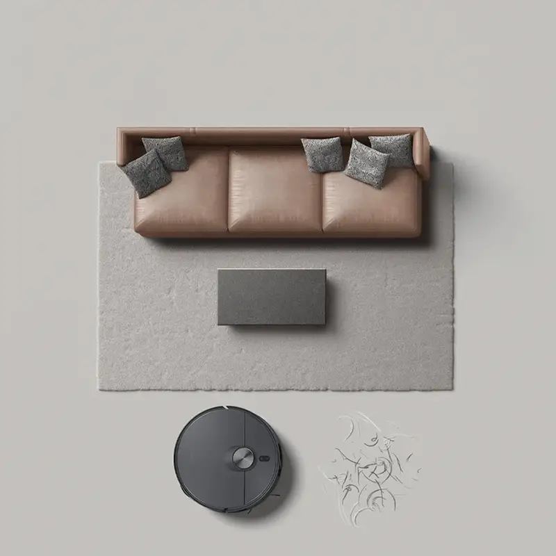 جارو رباتیک شیائومی مدل Xiaomi Robot Vacuum X20 Max