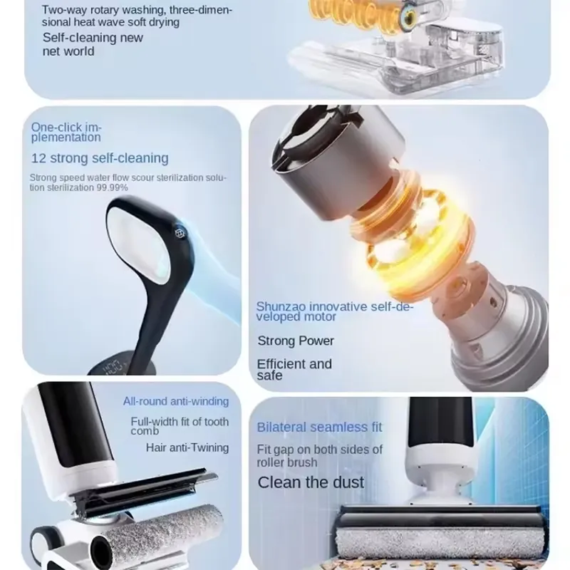 جارو شارژی شیائومی مدل Xiaomi Shunzao z30 vacuum cleaner