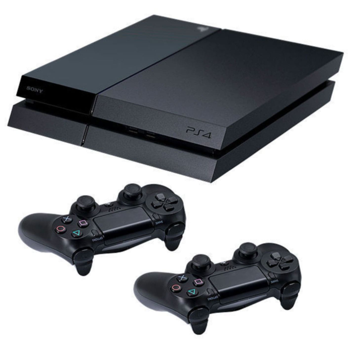 کنسول بازی سونی دودسته مدل Playstation 4 Fat ظرفیت 500 گیگابایت همراه بازی